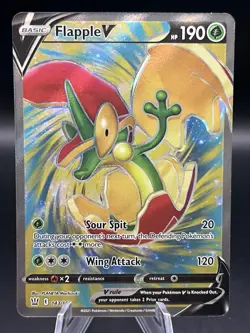 Pokemon TCG - FLAPPLE V 143/163 - Battle Styles - Ultra Rare Full Art - Image 1