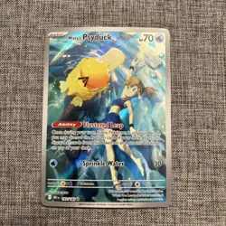 Misty's Psyduck 193/182 IR Full Art POKEMON TCG Destined Rivals DRI ENGLISH NM/M - Image 1