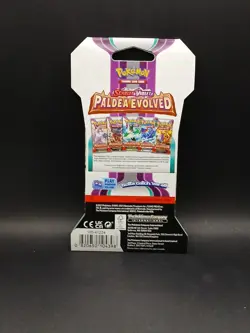 ❤ Pokemon Paldea Evolved Scarlet Violet Sealed Booster Pack Random Art SLEEVED - Image 2