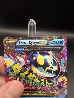 Pokemon Primal Kyogre EX (Alpha) 55/160 XY - Primal Clash Holo HP - Image 2