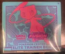 Pokemon Center Pokemon TCG Sword & Shield-Fusion Strike Elite Trainer Box ETB - Image 1