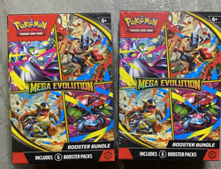 Pokemon TCG Mega Evolution Booster Bundle 6 Packs New & Factory Sealed X2 - Image 1