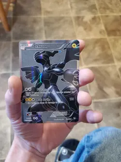 Zekrom 114/114 Full Art Ultra Rare Black White Holo 2011 Pokemon - Image 1