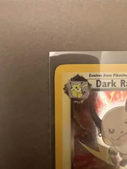 Pokemon TCG Team Rocket: Dark Raichu 1st Edition Holo 83/82 - Image 4