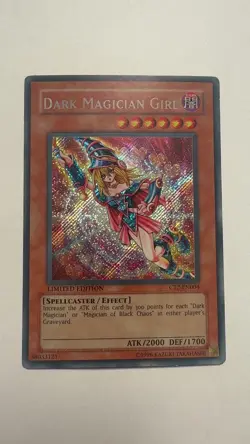 Yu-Gi-Oh Dark Magician Girl CT2-EN004 Limited Edition MP - Image 1
