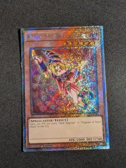 Yugioh - Dark Magician Girl RA03-EN123 1st Edition Platinum Secret Rare LP - A - Image 1