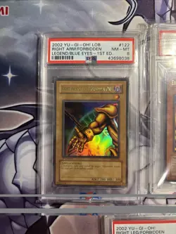 Yu-Gi-Oh! LOB-120 LOB-121 LOB-122 LOB-123 LOB-124 Exodia Complete 1st PSA Set 8 - Image 2