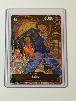 Sabo - PRB02-014 (Alternate Art) Premium Booster -The Best- Vol. 2 One Piece - Image 1