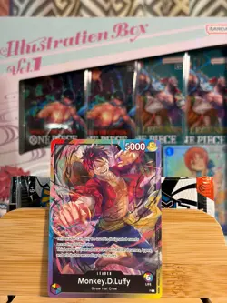 MONKEY.D.LUFFY (Release Event Leader) Promo One Piece Card Game NM - Image 1