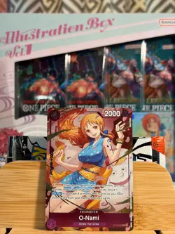 O-NAMI ST18-002 Extra Booster: One Piece Heroines Edition Foil One Piece TCG NM - Image 1