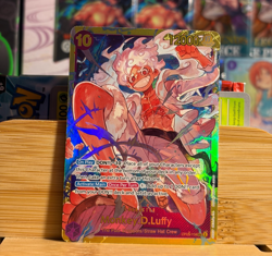 MONKEY.D.LUFFY OP05-119 Awakening of the New Era SEC One Piece CCG Near Mint - Image 1