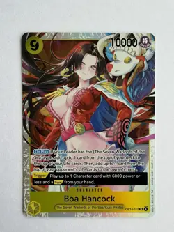 Boa Hancock SR OP14-112 The Azure Sea's Seven English One Piece TCG Super Rare - Image 1