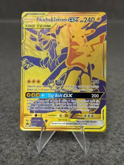 🔥 Pikachu & Zekrom GX Tag Team #SM248 | Black Star Promo NM | 2021 Pokemon Card - Image 1