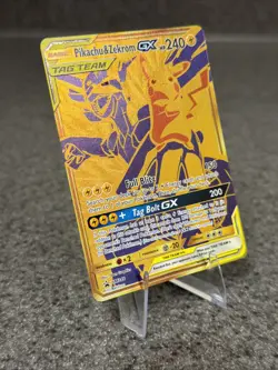 🔥 Pikachu & Zekrom GX Tag Team #SM248 | Black Star Promo NM | 2021 Pokemon Card - Image 3
