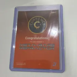 CardSmiths Meta-Rare Refractor Currency Card series 5 - Image 2