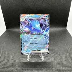Pokemon TCG Shrouded Fable Kingdra Card 012/064 EX - STAMPED PROMO - Image 1
