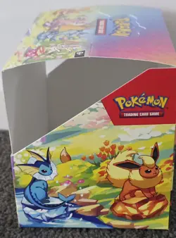 Pokemon Prismatic Evolutions Mini Tin Display EMPTY Box No Cards or Packs - Image 2