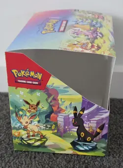 Pokemon Prismatic Evolutions Mini Tin Display EMPTY Box No Cards or Packs - Image 3