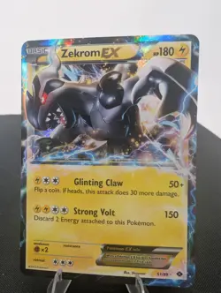 Pokemon Zekrom EX 51/99 Next Destinies Ultra Rare Holo Card. - Image 1