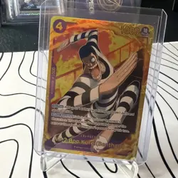 Mr.2 Bon Kurei (Bentham) EB01-061 SEC One Piece Card TCG ENGLISH - Image 1
