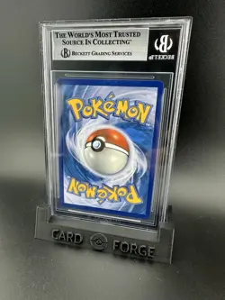 Pokemon TCG Bulbasaur Stellar Crown Illustration Holo Card 143/142 BGS 9 - Image 2
