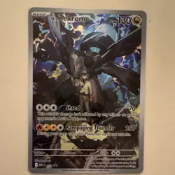 Pokemon N's Zekrom Full Art Promo Holo MEP 031 English 2026 Trading Card - Image 1