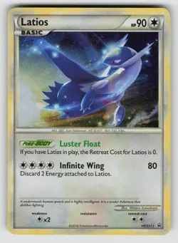 Latios HGSS11 Promo HGSS Black Star Promos Pokemon MP - Image 1