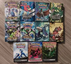 Pokemon TCG Partially Complete 11 Theme Deck Lot - Image 2