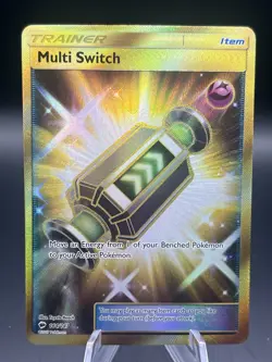 Pokemon Card TCG Multi Switch 164/147 Secret Rare Burning Shadows - Image 1