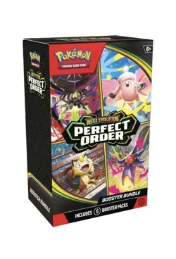 PRESALE Pokemon Center Booster Bundle, Mega Evolution Perfect Order - Image 1