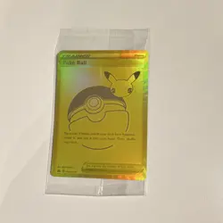Pokemon Poke Ball Promo Foil Card SWSH146 Sword & Shield Trainer - Image 1