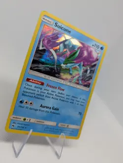 Suicune 59/214 Pokemon TCG Card: Lost Thunder Holo- LP - Image 2