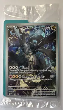 Pokemon TCG - N's Zekrom #31 Promo From Ascended Heroes ETB SEALED - Image 1