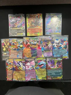 M Pokemon Card Collection Lot Full Arts LOT BANGER LOT MINT Mega Evolutions - Image 1