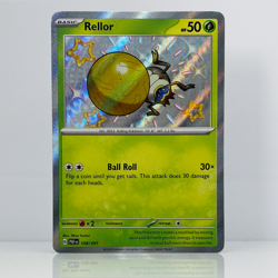 Rellor Shiny Full Art - Pokemon TCG Paldean Fates PAF 108/091 Near Mint English - Image 1