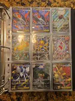 Pokemon Binder Lot Of Scarlet & Violet, Mega Evolution Era - Image 2