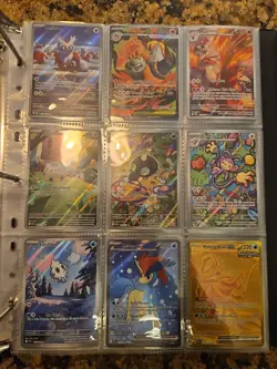 Pokemon Binder Lot Of Scarlet & Violet, Mega Evolution Era - Image 4