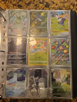 Pokemon Binder Lot Of Scarlet & Violet, Mega Evolution Era - Image 5