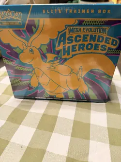 Pokemon Elite Trainer Box Mega Evolution Ascended Heroes Dragonite Zekrom Sealed - Image 1