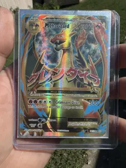 Pokemon M Charizard EX 101/108 Full Art Ultra Rare 2016 XY Evolutions - Image 2