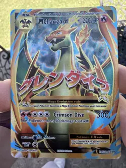 Pokemon M Charizard EX 101/108 Full Art Ultra Rare 2016 XY Evolutions - Image 3