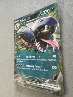 Pokemon TCG * Scarlet & Violet 151 * 024/165 Arbokex Double Rare HOLO NM - Image 3