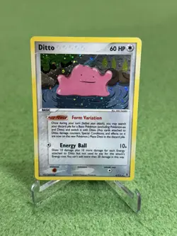 2004 Pokemon TCG Ditto 4/112 EX FireRed & LeafGreen Holo - Image 1