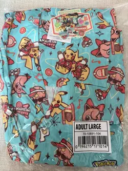 2025 Pokemon World Championships Varsity Pikachu Button Up Shirt Large - Image 1