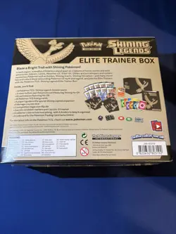 Pokemon TCG Shining Legends Elite Trainer Box Factory Sealed - Image 2
