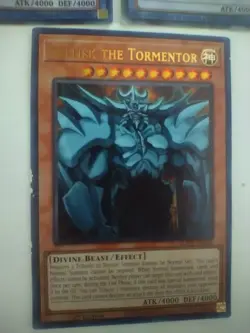 Yu-Gi-Oh! Obelisk the Tormentor YGLD-ENGO2 & LC01-EN001 & EGO1-EN001 Ultra Rare - Image 3