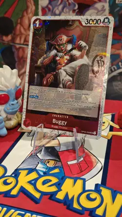 One Piece CCG - Buggy (Foil) OP03-008 UC The Best 2 ONE PIECE Card Game NM Eng. - Image 2