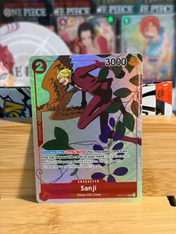 SANJI (GIFT COLLECTION 2023) OP01-013 Promo Foil One Piece TCG NM - Image 1