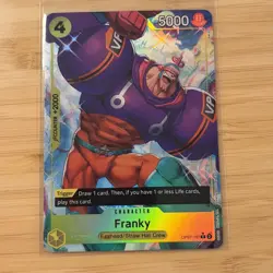 Franky OP07-107 Rare Alt Art Foil 500 Years in the Future English ONE PIECE - Image 1