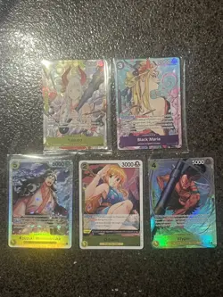 One Piece Promotion Cards #OP08-074 Black Maria Lot of 5 -Illustration Box Vol.2 - Image 1